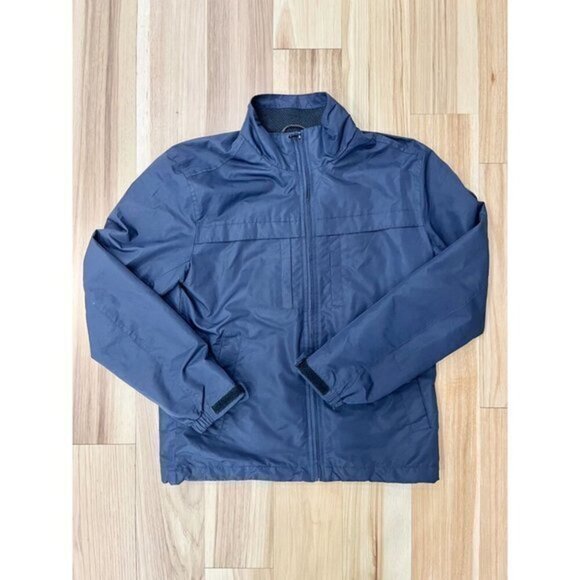 Michael Kors Navy Blue Rain Jacket S - Picture 1 of 6